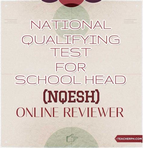 nqesh online application system|June 21, 2022 National Qualifying Examination for School Heads .